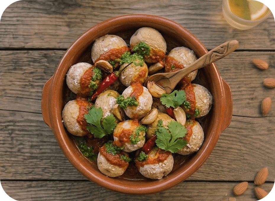 Papas Arrugadas con Mojo